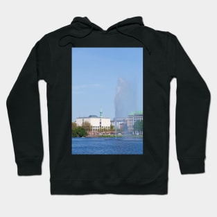 Art Gallery; Inner Alster; Hamburg Hoodie